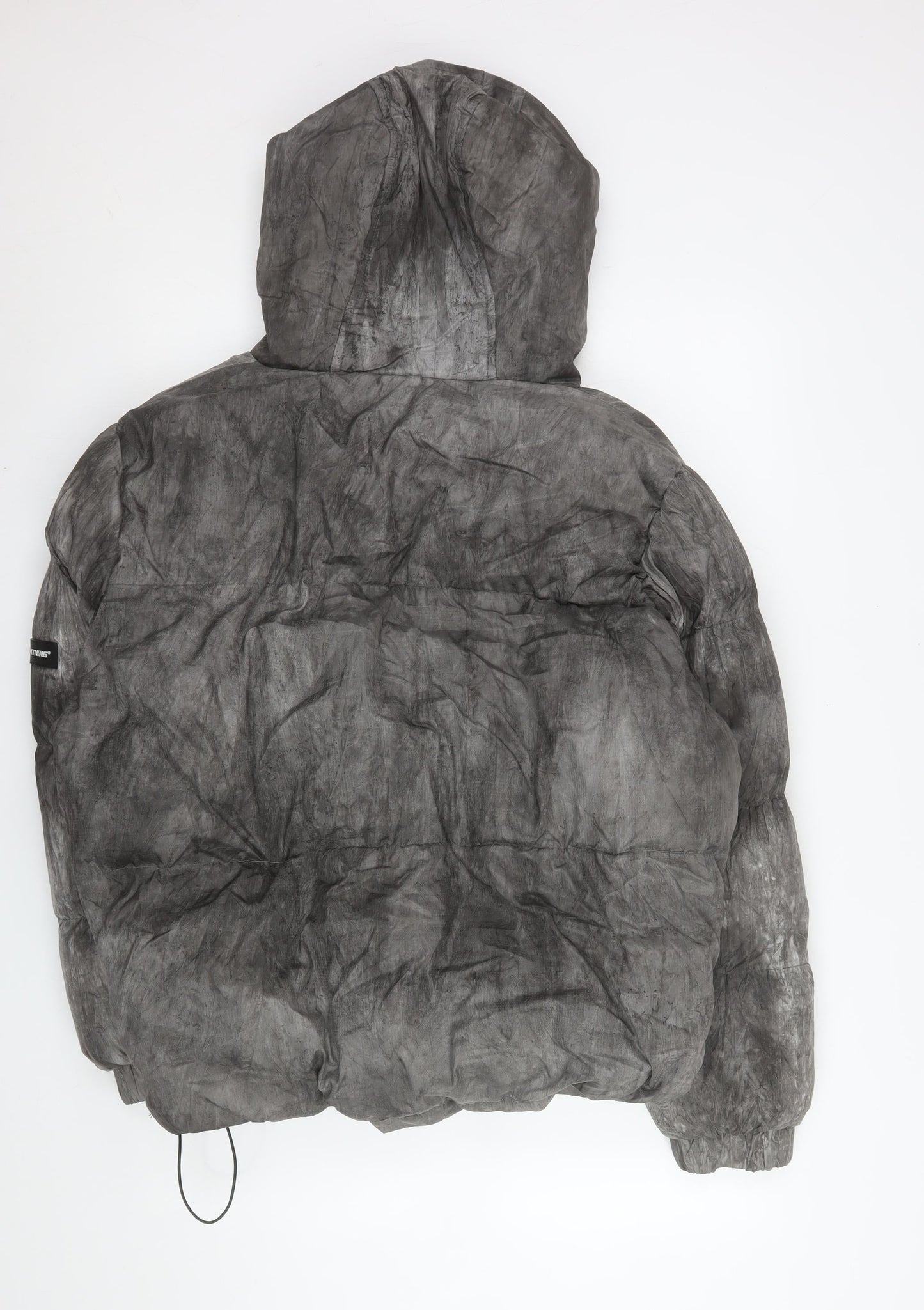 Mens UK Size M GOODFORNOTHING Grey Puffer Jacket
