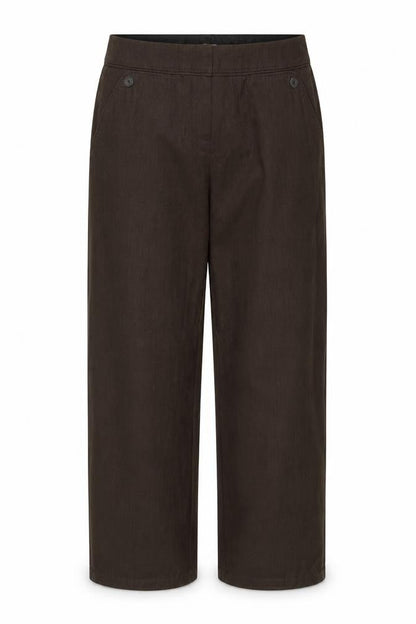 Marks and Spencer Men's Brown Straight Leg Trousers Size M