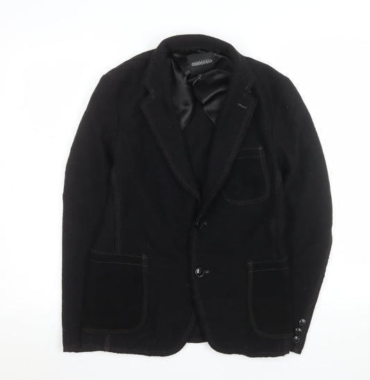 Womens UK Size S Rosebud Couples Black Basic Jacket