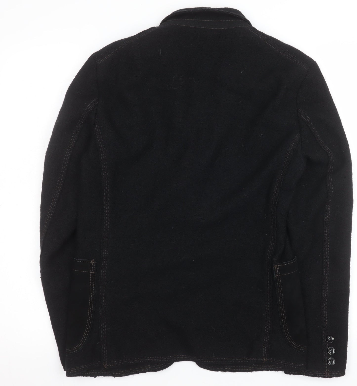 Womens UK Size S Rosebud Couples Black Basic Jacket