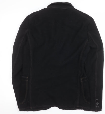 Womens UK Size S Rosebud Couples Black Basic Jacket