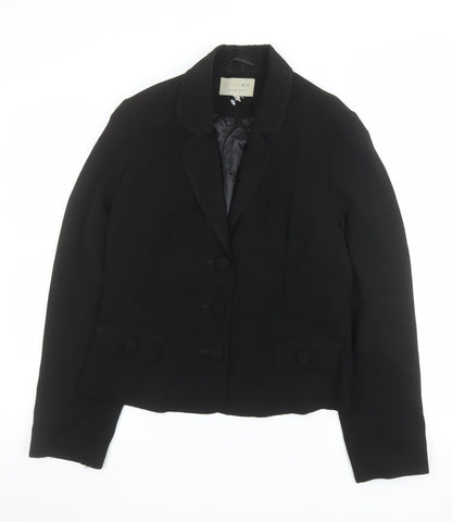 Womens UK Size 12 Office Girl Regular Black Suit Jacket