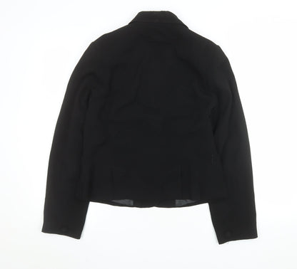 Womens UK Size 12 Office Girl Regular Black Suit Jacket