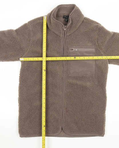 Mens UK Size XS New Look Brown Fleece