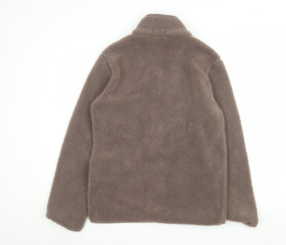 Mens UK Size XS New Look Brown Fleece