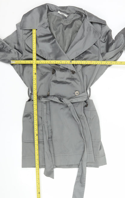 Womens UK Size 18 Changes By Together Grey Trench Coat