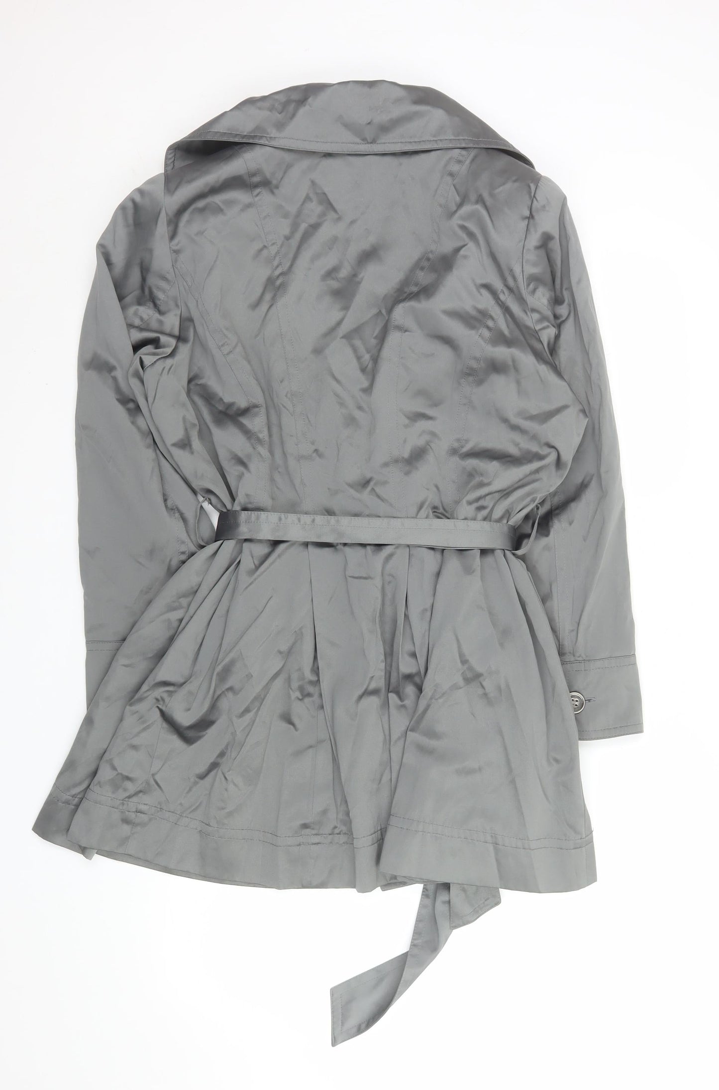 Womens UK Size 18 Changes By Together Grey Trench Coat