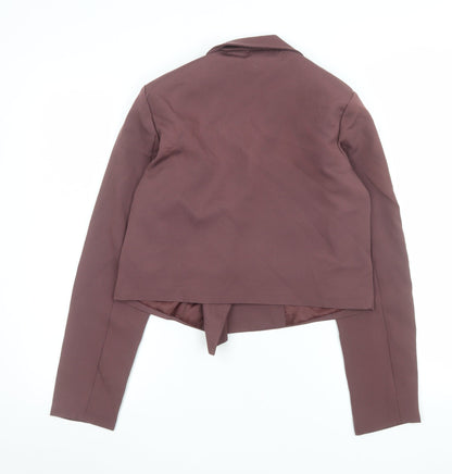 Womens UK Size 8 Heartbreak Regular Brown Blazer