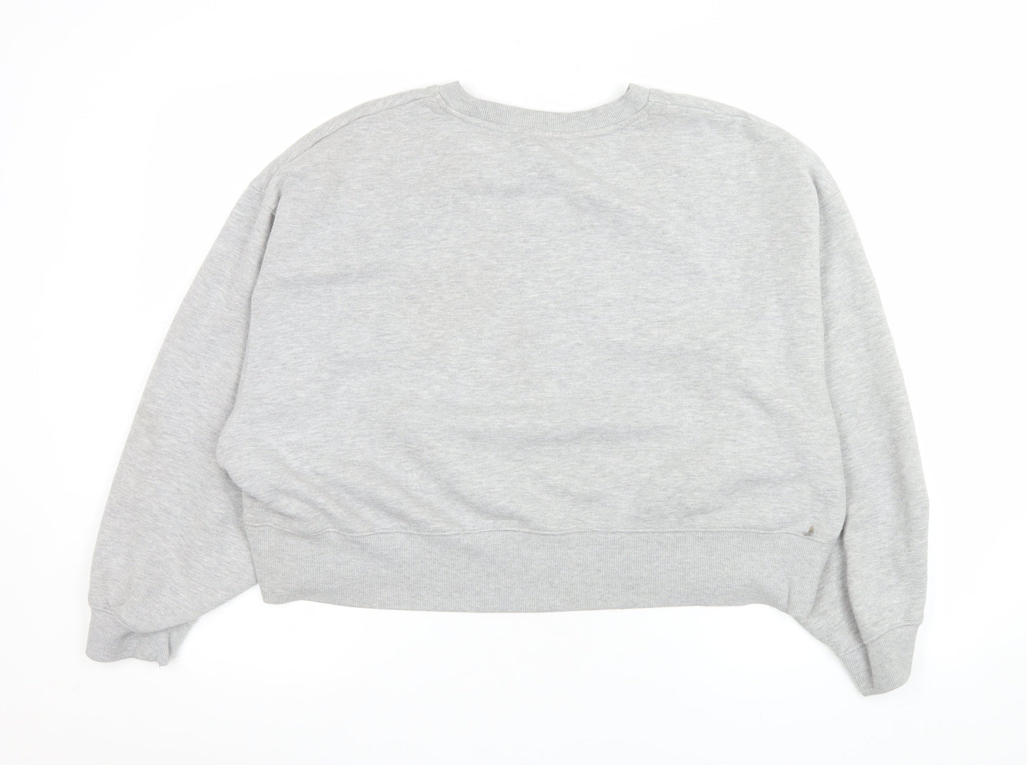 Womens UK Size L Primark Grey Pullover Sweatshirt