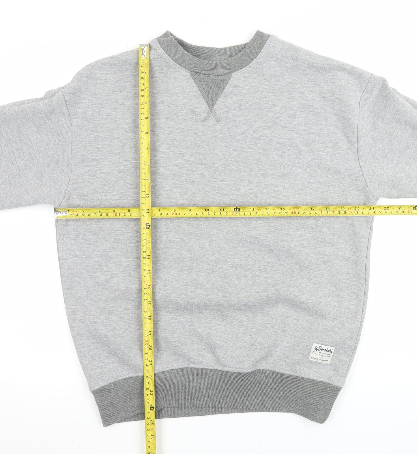Mens UK Size XS Primark Grey Pullover Sweatshirt