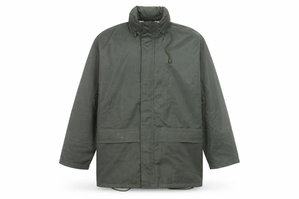 Mens UK Size M Champion Green Parka Coat