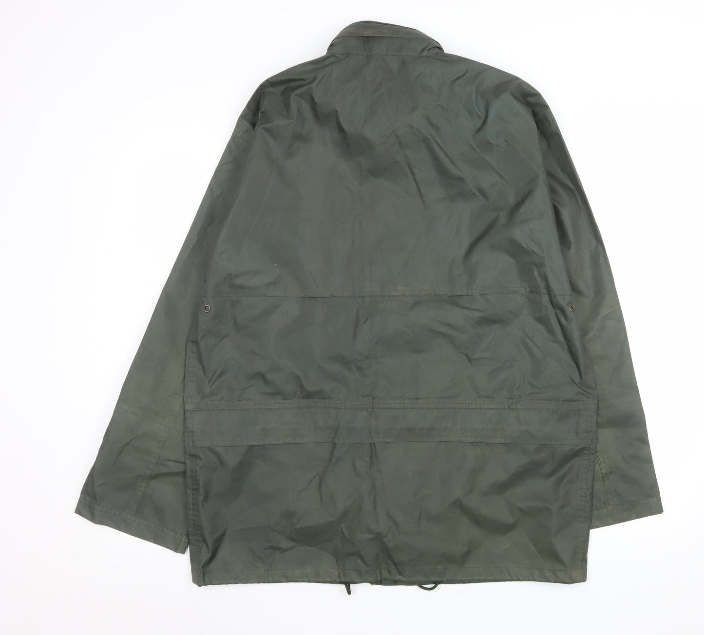 Mens UK Size M Champion Green Parka Coat