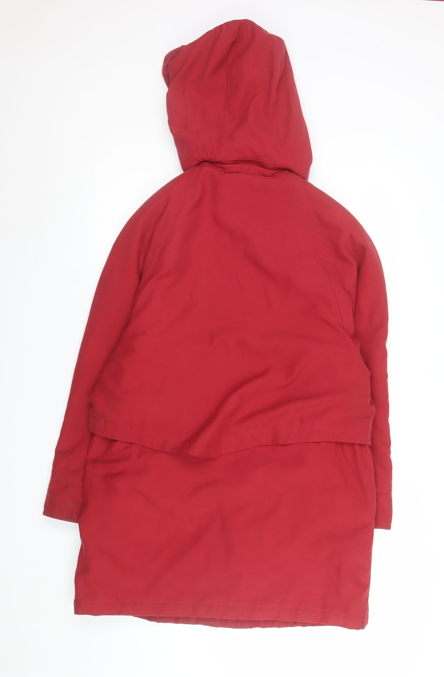 Womens UK Size S Dannimac Red Rain Coat