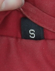Womens UK Size S Dannimac Red Rain Coat