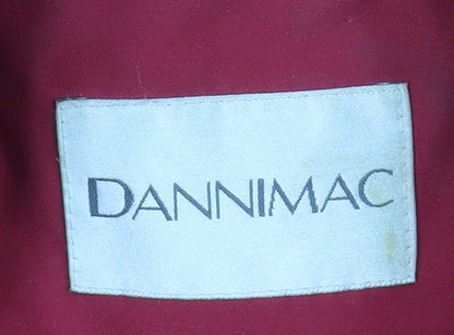 Womens UK Size S Dannimac Red Rain Coat