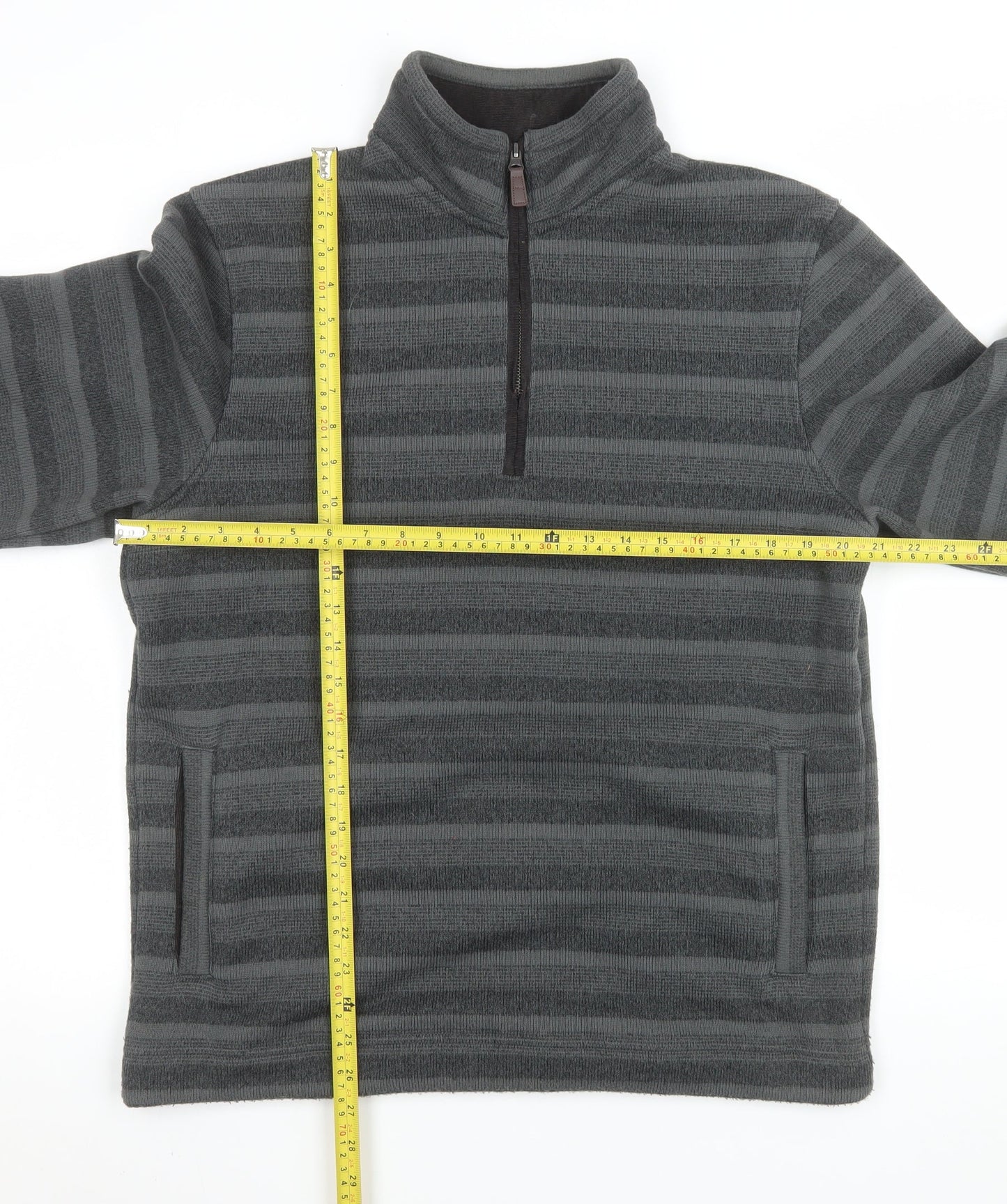 Mens UK Size M Marks and Spencer Grey Pullover Sweatshirt