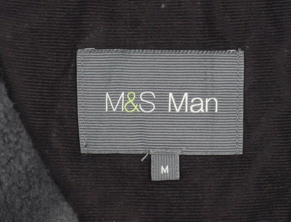 Mens UK Size M Marks and Spencer Grey Pullover Sweatshirt