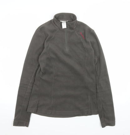 Womens UK Size XS Quechua Grey Pullover Sweatshirt