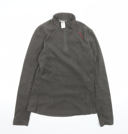 Womens UK Size XS Quechua Grey Pullover Sweatshirt
