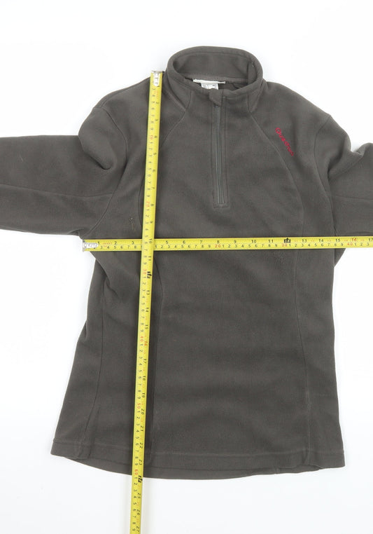 Womens UK Size XS Quechua Grey Pullover Sweatshirt