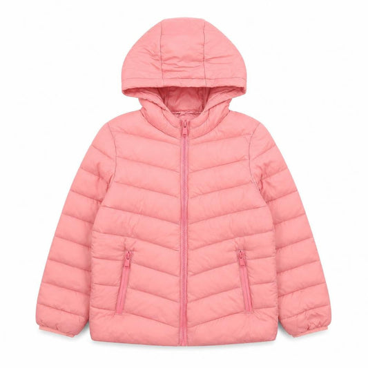 Girls UK Size 8-9 Years Marks and Spencer Pink Puffer Jacket
