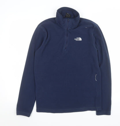Mens UK Size S The North Face Blue Pullover Sweatshirt