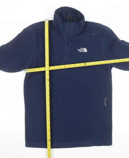 Mens UK Size S The North Face Blue Pullover Sweatshirt
