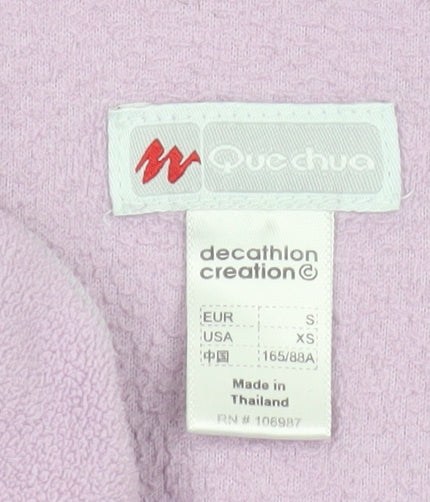 Womens UK Size 8 Quechua Purple Pullover Sweatshirt