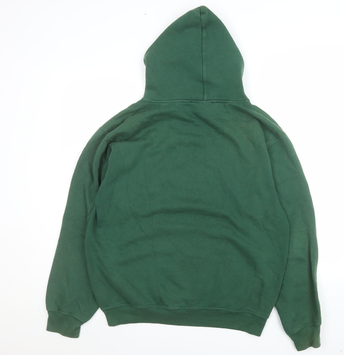 Mens UK Size M Impossible Conversations Green Pullover Hoodie