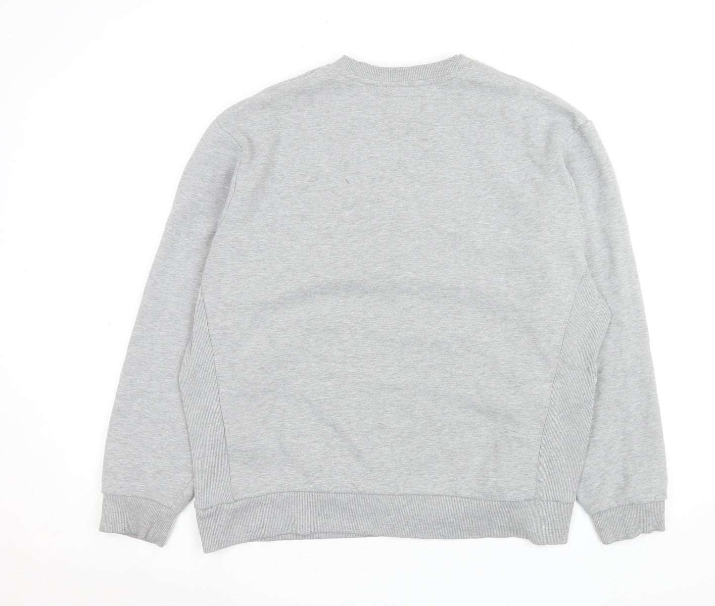 Womens UK Size 14 Superdry Grey Pullover Sweatshirt