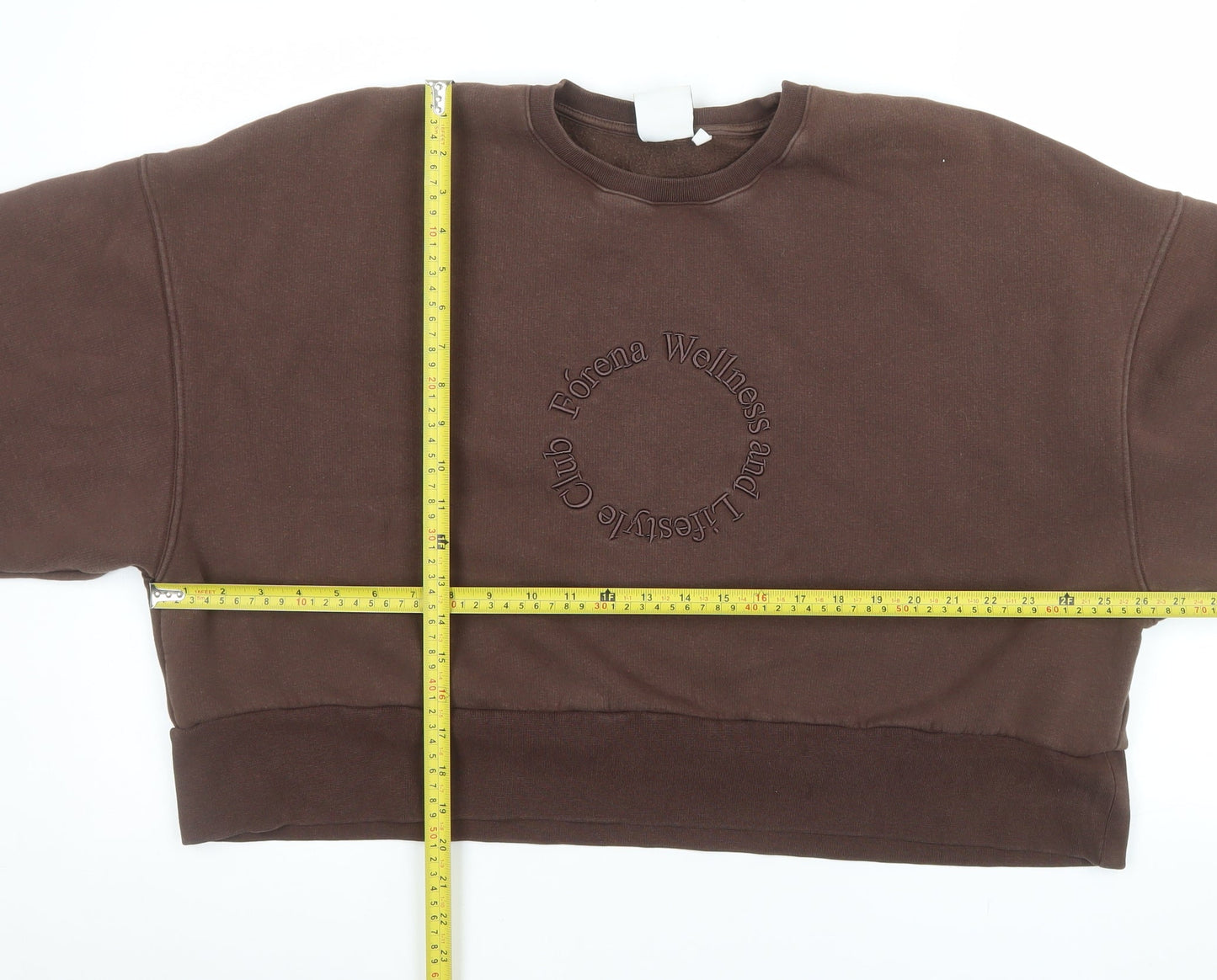 Womens UK Size 14 Fórena Brown Pullover Sweatshirt