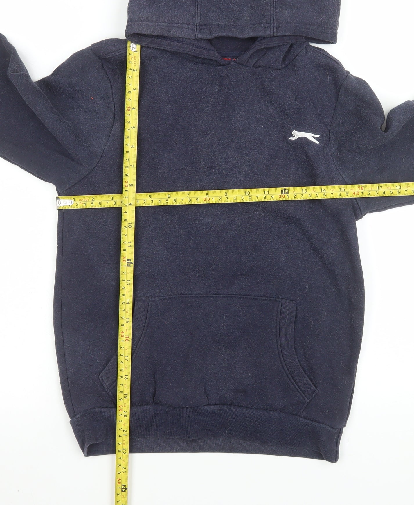 Boys UK Size 13 Years Slazenger Blue Pullover Hoodie