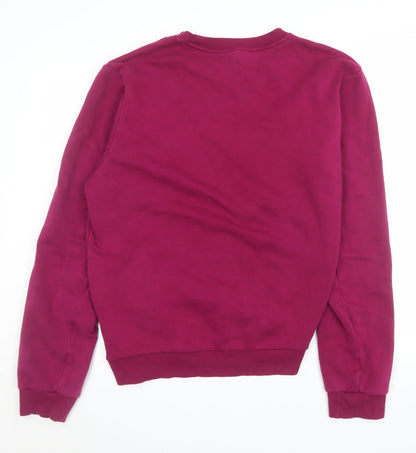 Mens UK Size L adidas Purple Pullover Sweatshirt