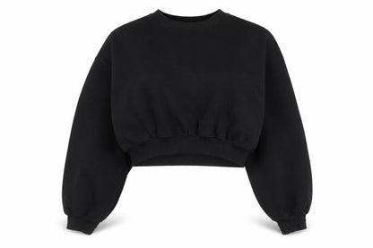 Womens UK Size L Zara Black Pullover Sweatshirt