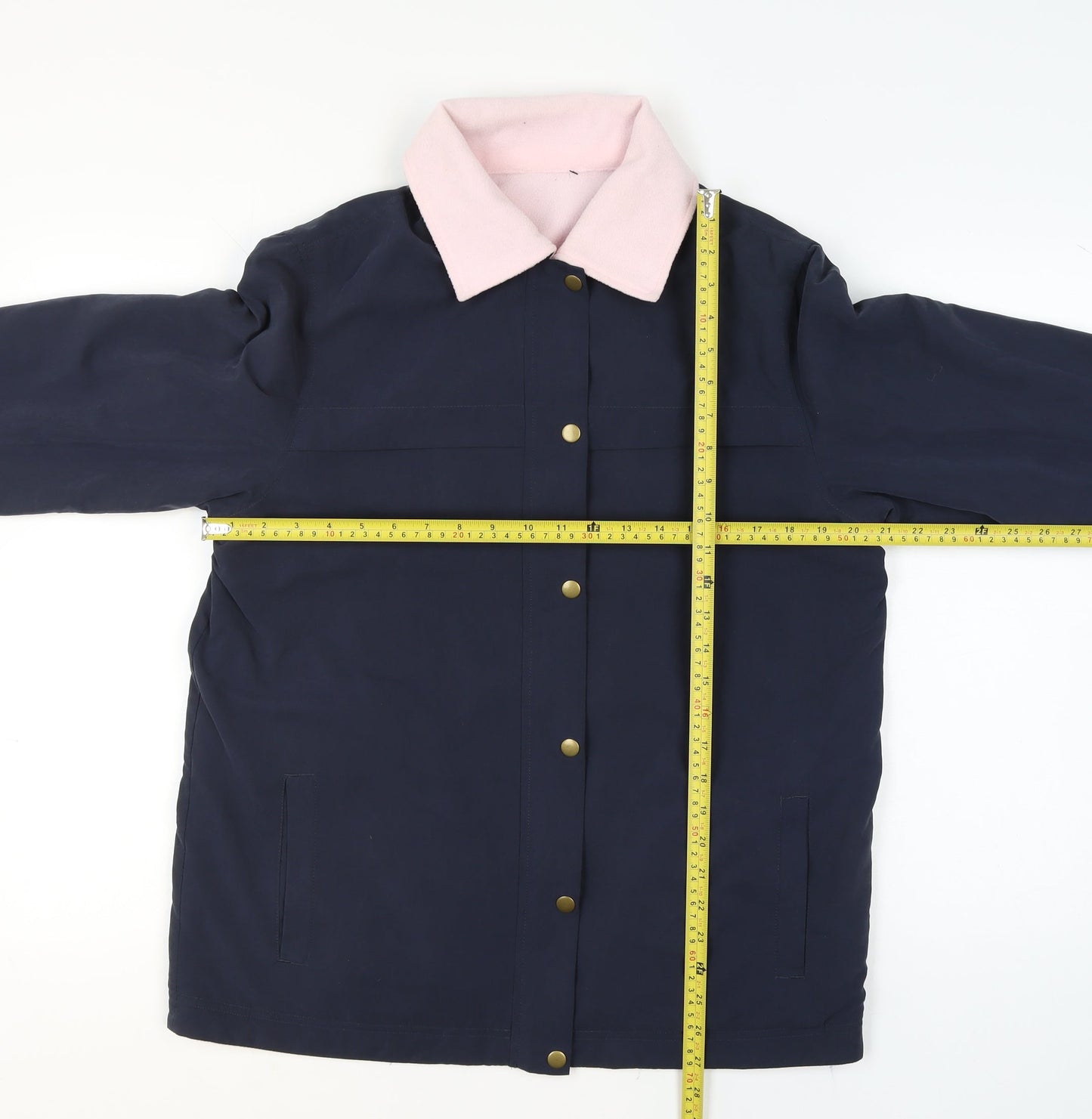 Womens UK Size 12 Marks and Spencer Blue Basic Jacket