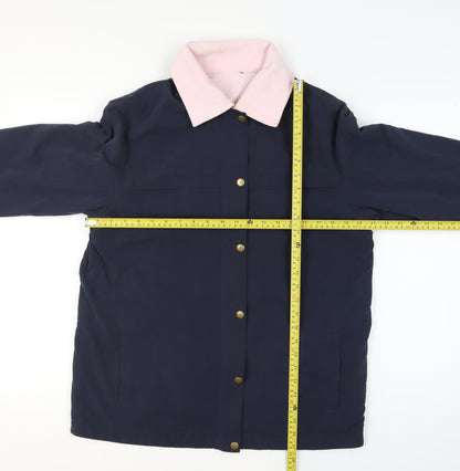 Womens UK Size 12 Marks and Spencer Blue Basic Jacket