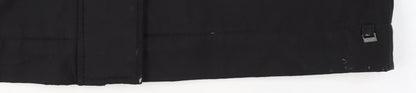 Womens UK Size 12 ReSET Black Rain Coat