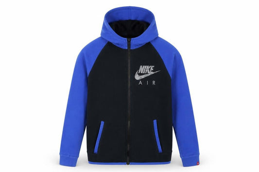 Boys UK Size L Nike Blue Full Zip Hoodie