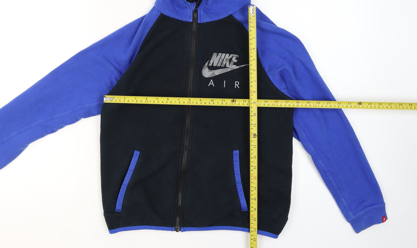 Boys UK Size L Nike Blue Full Zip Hoodie