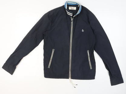 Boys UK Size S Original Penguin by Munsingwear Blue Bomber Jacket