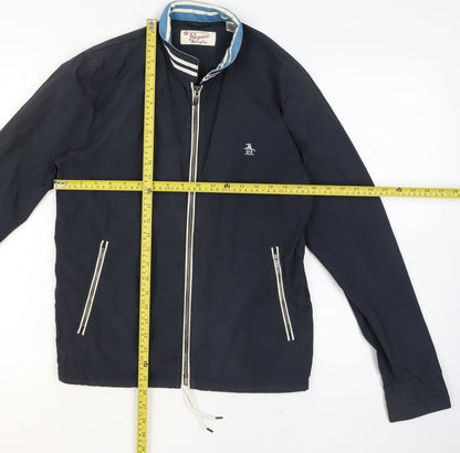 Boys UK Size S Original Penguin by Munsingwear Blue Bomber Jacket