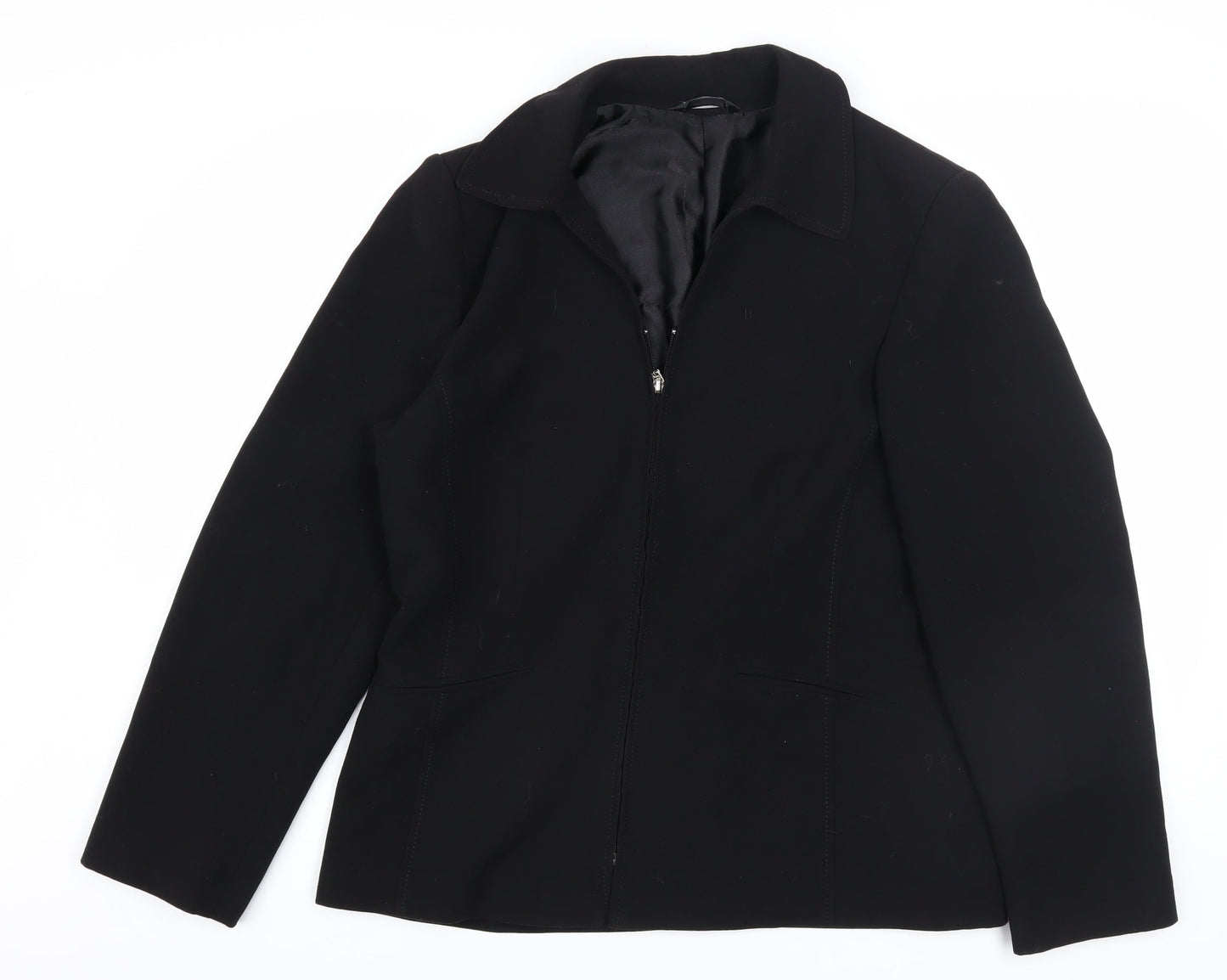 Womens UK Size 14 BHS Regular Black Suit Jacket