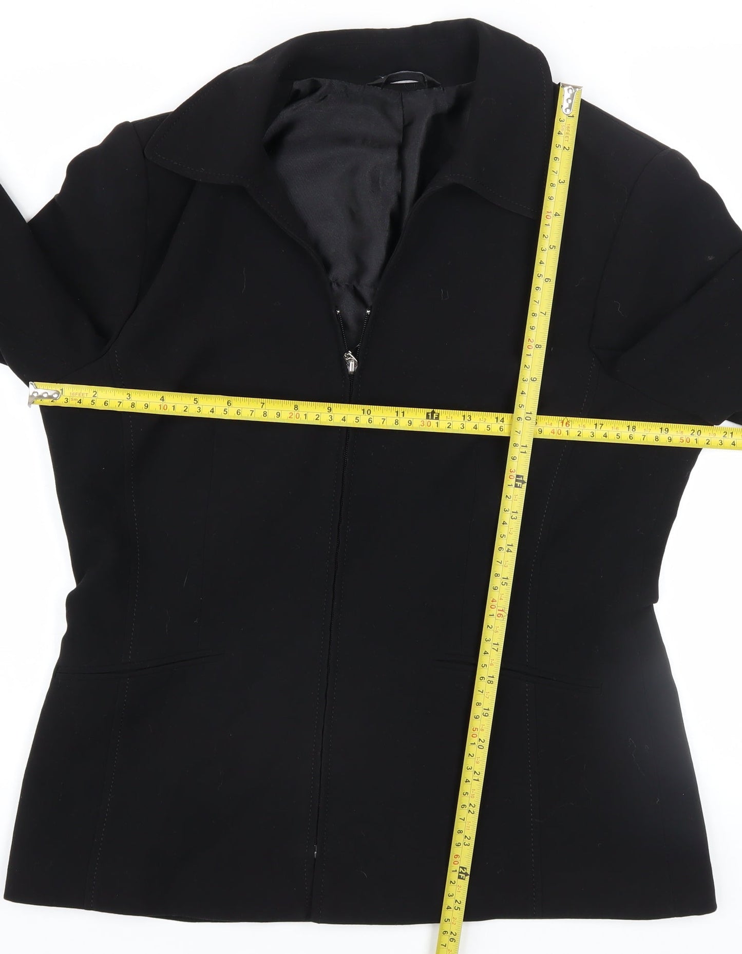 Womens UK Size 14 BHS Regular Black Suit Jacket
