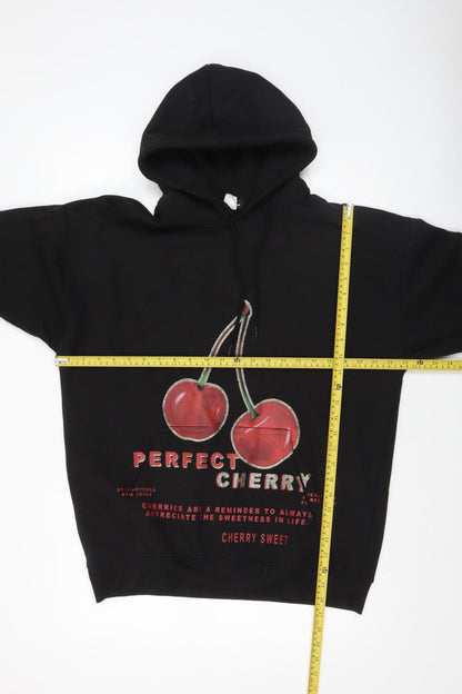 Mens UK Size M Stylewise Black Pullover Hoodie