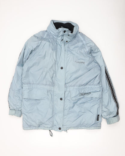 Mens UK Size L Trespass Blue Parka Coat