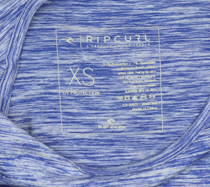 Womens UK Size XS RIP CURL Blue Beach Surfing Water Sports Running & Jogging Gym
