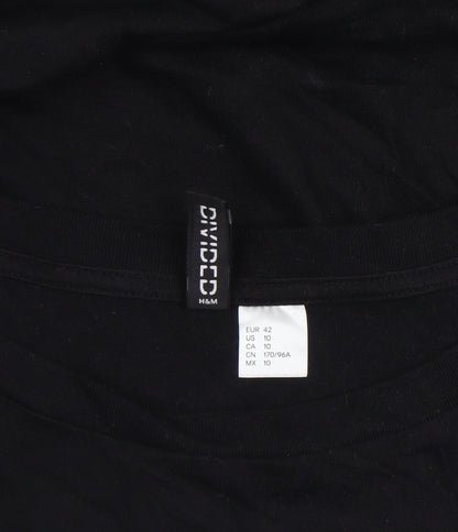 Womens UK Size 14 H&M T-Shirt Dress
