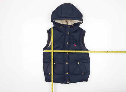Womens UK Size 8 Jack Wills Blue Puffer Jacket