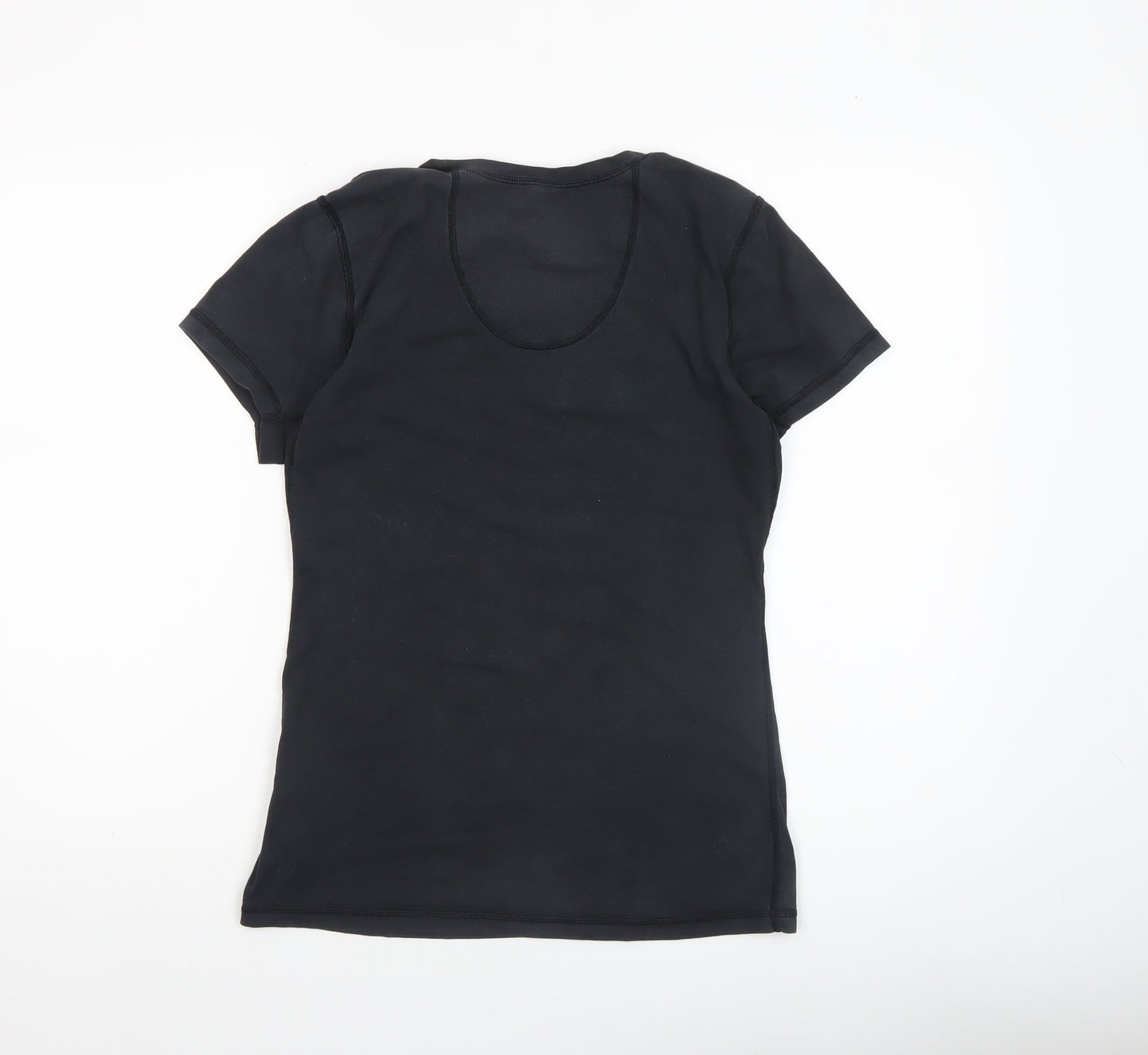 Womens UK Size M Nike Black Basic T-Shirt