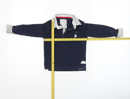 Boys UK Size 3 Years U.S. Polo Assn. Blue Basic Polo